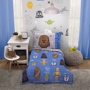 Star Wars 4-Piece New Again Toddler Bedding Set